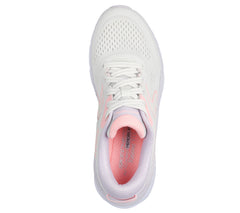 Skechers Pantofi dama sport D'LUX WALKER 2.0 ACTIVE PACE 150007 OFF WHITE/PINK ID4644-OFPK