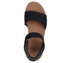 Skechers Sandale dama Slip Ins BOBS SUN RAY 114413 BLACK ID4645-BLK