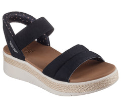 Skechers Sandale dama Slip Ins BOBS SUN RAY 114413 BLACK ID4645-BLK