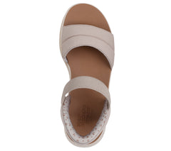 Skechers Sandale dama Slip Ins BOBS SUN RAY 114413 TAUPE ID4645-TPE