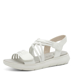 Jana Sandale dama 8 28766 42 WHITE/SILVER ID4652-WSL