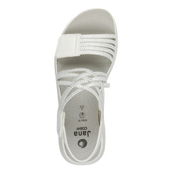 Jana Sandale dama 8 28766 42 WHITE/SILVER ID4652-WSL
