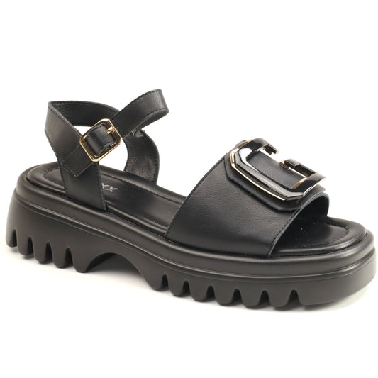 GRYXX Sandale dama W1V1129 D16 1A PDPD 01 N negru ID4671-NG