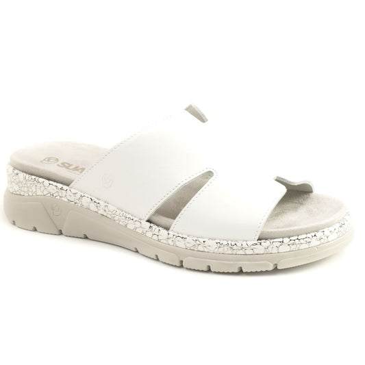 Suave Papuci dama piele naturala SU12521VT MOSTAR 13 N alb ID4714-ALB