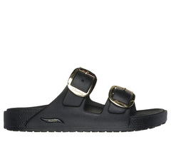 Skechers Papuci dama ARCH FIT CAL BREEZE GOLD STAR 111592 BLACK ID4730-BLK