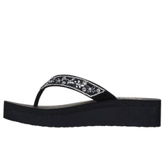 Skechers Slapi dama VINYASA BUTTERFLY KISS 119642 BLACK ID4733-BLK