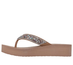 Skechers Slapi dama VINYASA BUTTERFLY KISS 119642 MOCHA ID4733-MOC