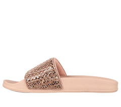 Skechers Papuci dama POP UPS NEW SPARK 119320 ROSE/GOLD ID4743-RSGD