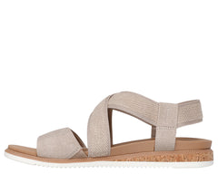 Skechers Sandale dama DESERT KISS LOW 114705 TAUPE ID4745-TPE