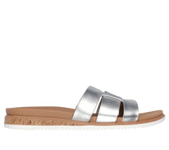 Skechers Papuci dama DESERT KISS LOW PEAK LOOK 114707 SILVER ID4746-SLV