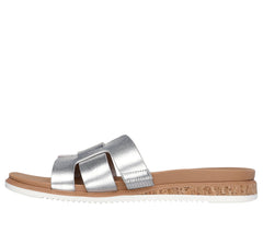 Skechers Papuci dama DESERT KISS LOW PEAK LOOK 114707 SILVER ID4746-SLV