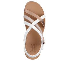 Skechers Sandale dama DESERT KISS LOW PEAK RANK 114709 WHITE ID4747-WHT