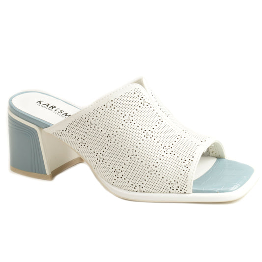 Karisma Papuci dama 7QXS60019C 13 N alb ID4760-ALB