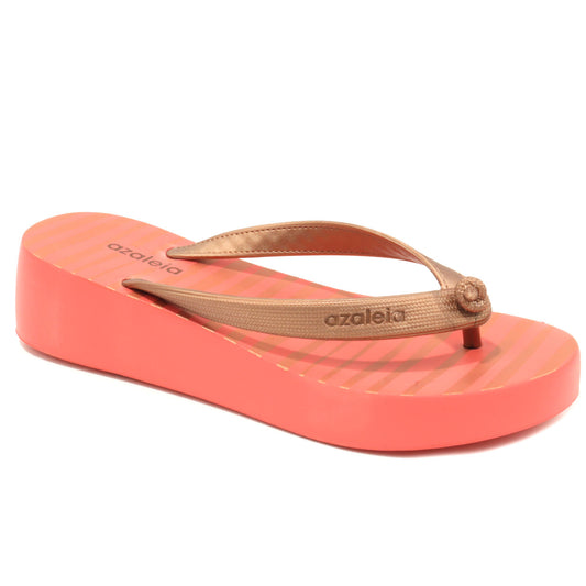 Azaleia Slapi dama Mari Print Light Plat 18444 90766 RED ID4773-RED