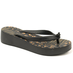 Azaleia Slapi dama Mari Print Light Plat 18444 91316 BLACK ID4774-BLK