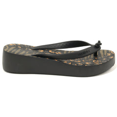 Azaleia Slapi dama Mari Print Light Plat 18444 91316 BLACK ID4774-BLK