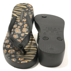 Azaleia Slapi dama Mari Print Light Plat 18444 91316 BLACK ID4774-BLK