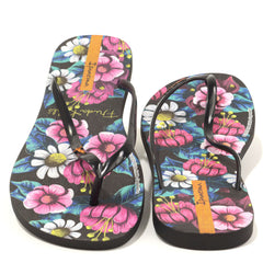 Ipanema Slapi dama Frida Kahlo 27014 AI716 BLACK/PINK/YELLOW ID4780-BKPKY
