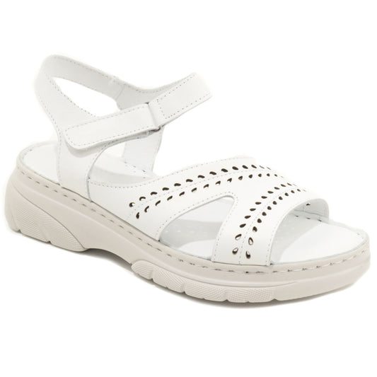 Anna Viotti Sandale dama D60 376 alb ID4797-ALB