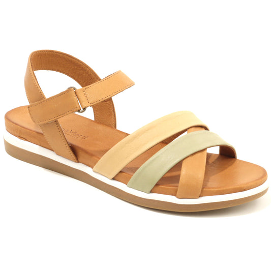 Anna Viotti Sandale dama D45 2478 bej multicolor ID4799-BEJMLT