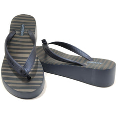 Azaleia Slapi dama Mari Print Light Plat 18444 90980 NAVY ID4805-NVY