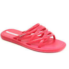 Ipanema Papuci dama Meu Sol Slide 83606 AW815 DARK PINK/GREEN ID4809-DKPGR
