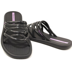 Ipanema Papuci dama Meu Sol Slide 83606 AW816 BLACK/LILAC ID4810-BKLIL