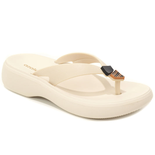 Azaleia Slapi dama RO Light Shape II Tam 18471 90820 OFF WHITE ID4827-OFWT