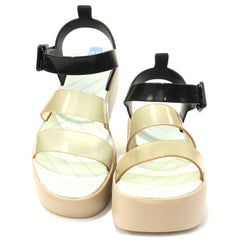 Zaxy Sandale dama Future Sand Plat 18059 91079 BEIGE/BLACK/GREEN ID4836-BELKGR