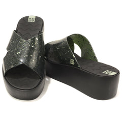 Zaxy Papuci dama Wonder Tam 18095 90713 GREEN GLITTER ID4837-GRGLIT