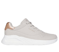 Skechers Pantofi dama sport UNO LITE SHIMMER ALONG 177291 NATURAL ID4869-NAT