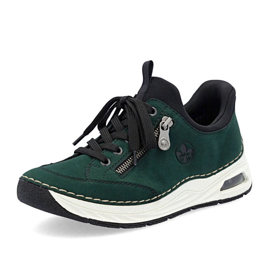 Rieker Pantofi dama 44567 54 verde ID4885-VRD