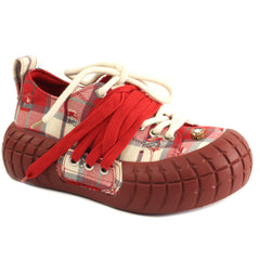 Feeling Pantofi dama fashion TA546002 RED/PINK ID4886-RPNK