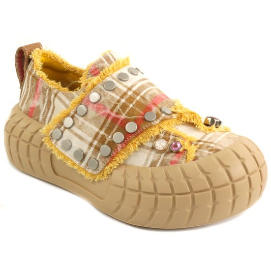 Feeling Pantofi dama fashion TA546006 kaki ID4887-KAKI