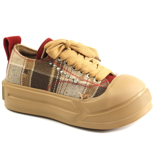 Feeling Pantofi dama fashion 2024001 6 kaki ID4890-KAKI