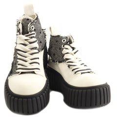 Feeling Ghete dama fashion GX9039 1 OFF WHITE/BLACK ID4893-OFWTB