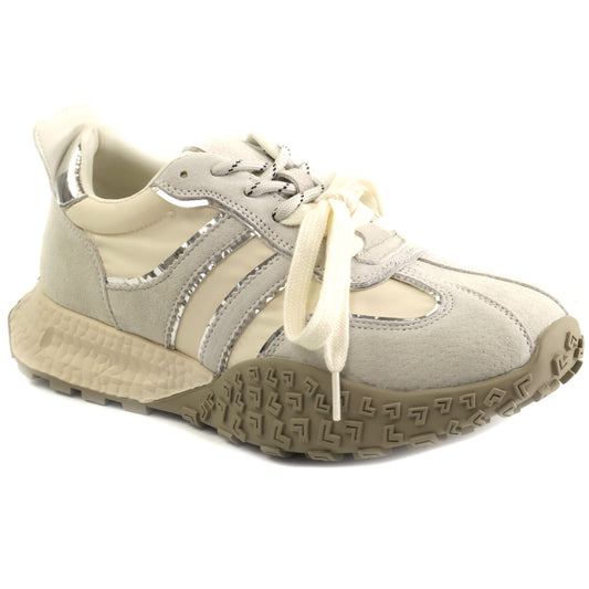 Feeling Pantofi dama sport 5036 BEIGE ID4908-BEIGE