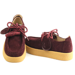 Feeling Pantofi dama T003 bordo velur ID4909-BRDV