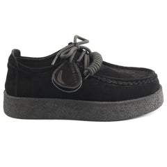 Feeling Pantofi dama T003 negru velur ID4909-NGV