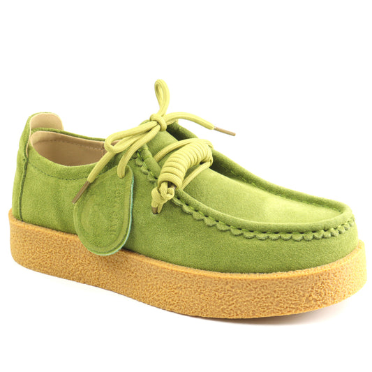 Feeling Pantofi dama T003 vernil velur ID4909-VERV