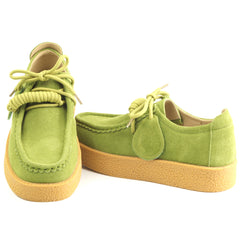 Feeling Pantofi dama T003 vernil velur ID4909-VERV