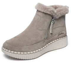 Skechers Ghete dama WILSHIRE BLVD FRESH ZIP 168108 TAUPE ID4913-TPE