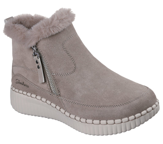 Skechers Ghete dama WILSHIRE BLVD FRESH ZIP 168108 TAUPE ID4913-TPE
