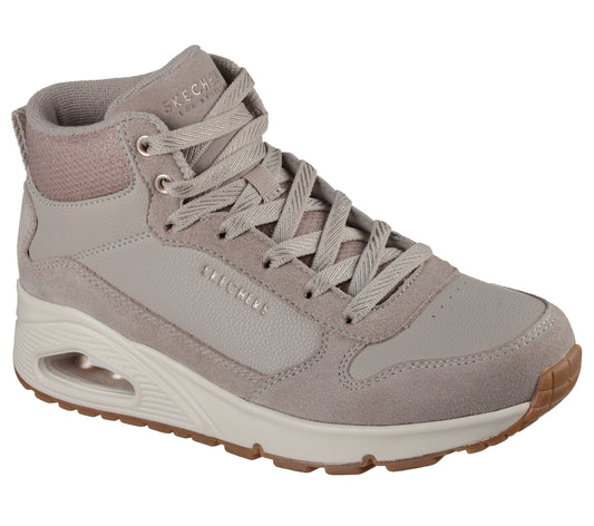 Skechers Ghete dama UNO STACRE SHINE 177181 TAUPE ID4915-TPE