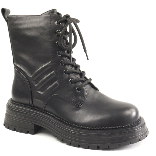Feeling Ghete dama piele naturala F5389 Q1220M BLACK ID4928-BLK