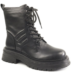 Feeling Ghete dama piele naturala F5389 Q1220M BLACK ID4928-BLK
