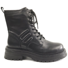 Feeling Ghete dama piele naturala F5389 Q1220M BLACK ID4928-BLK