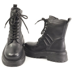 Feeling Ghete dama piele naturala F5389 Q1220M BLACK ID4928-BLK