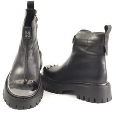 Feeling Ghete dama piele naturala ZPF4719 Q2328 BLACK ID4929-BLK