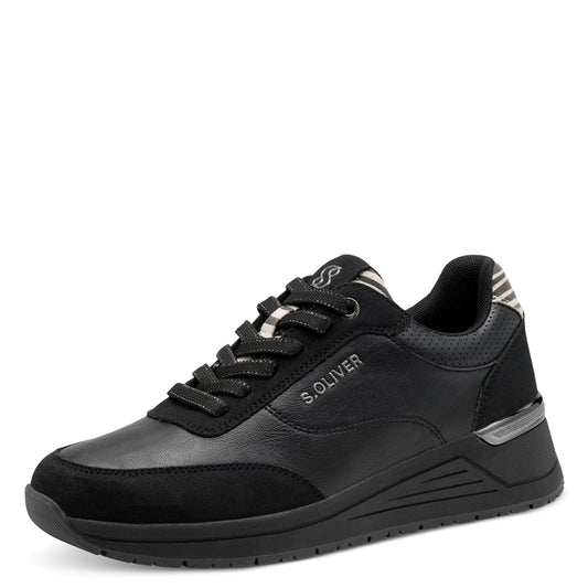 s.Oliver Sneakers dama 5 23613 45 BLACK/COMBINATION ID4939-BKCOMB